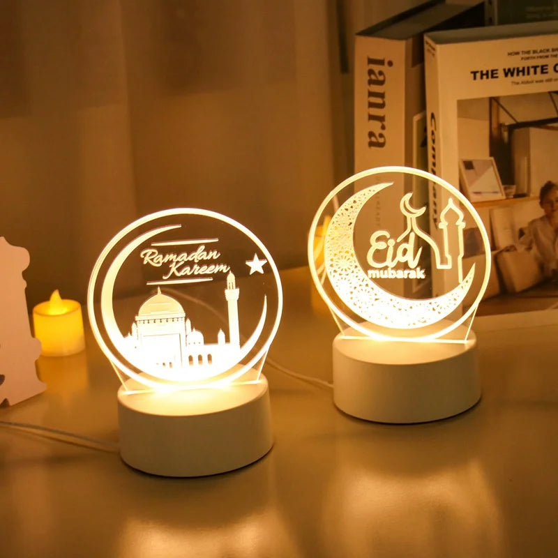 DeenLight™ Ramadan/Eid Mubarak Night Lamp