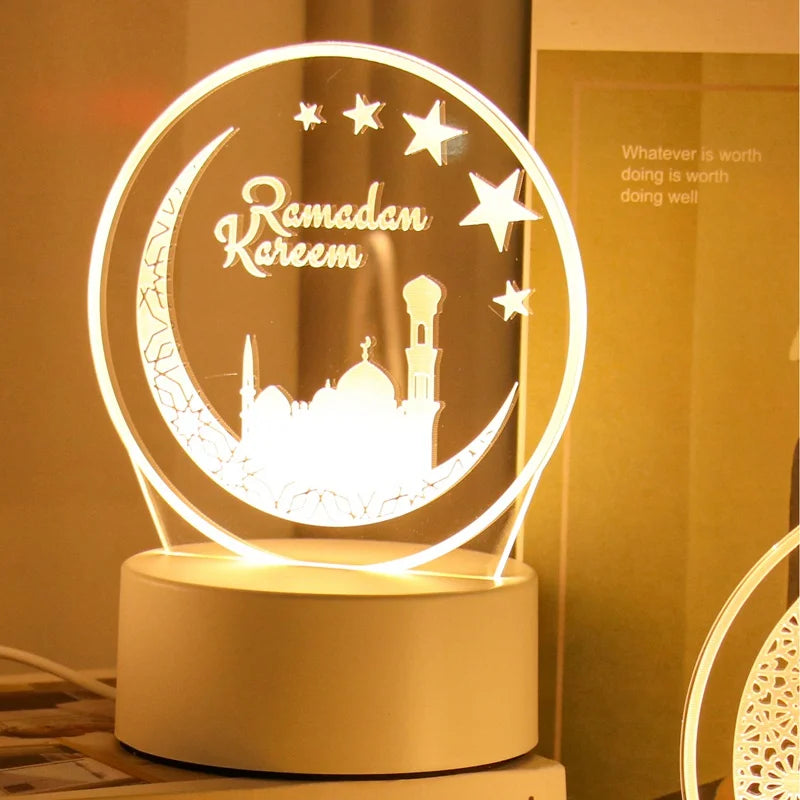 DeenLight™ Ramadan/Eid Mubarak Night Lamp