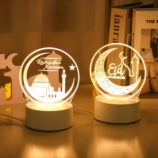 DeenLight™ Ramadan/Eid Mubarak Night Lamp